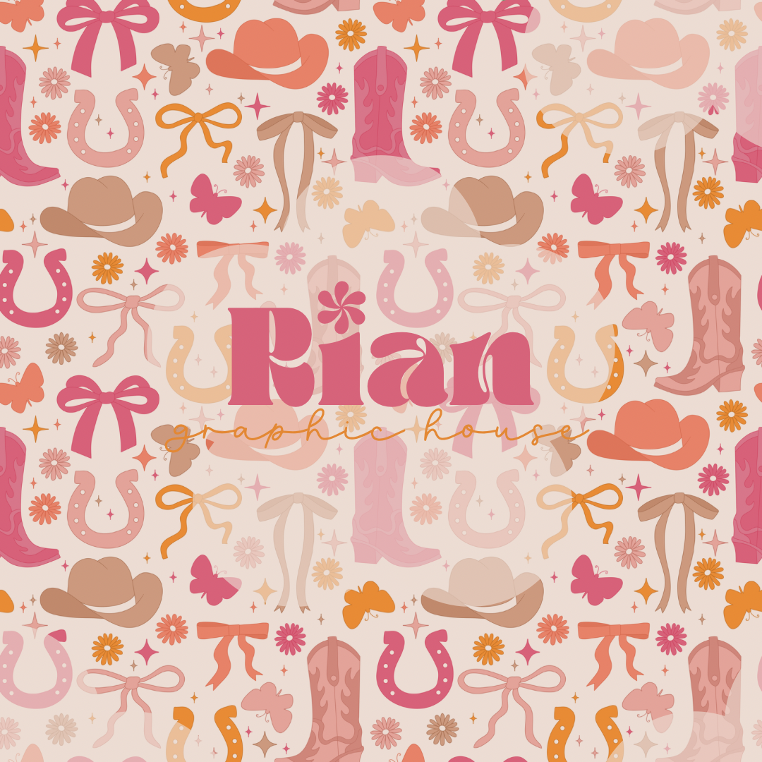 Giddy Up Cowgirl! Seamless