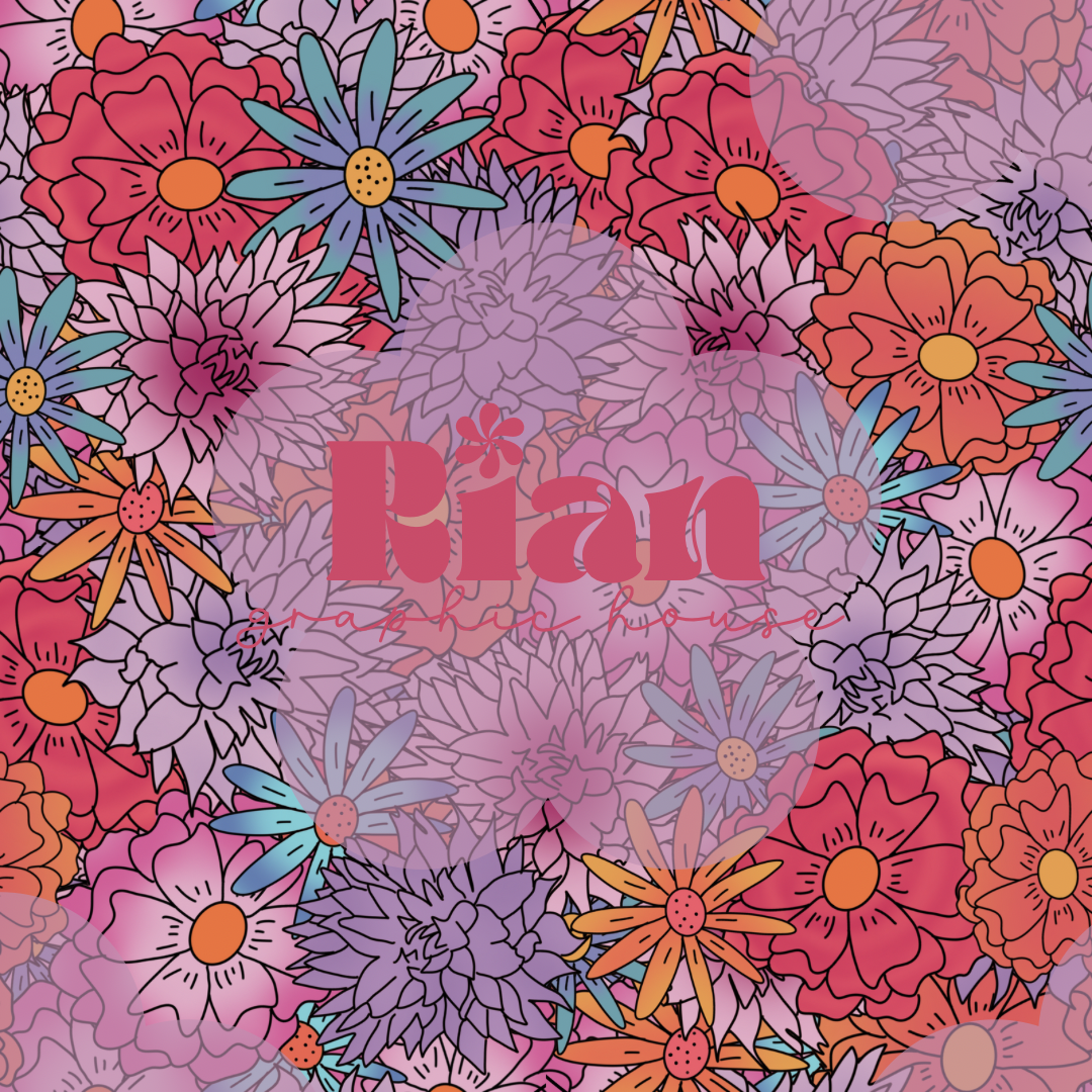 Buy Myself Flowers Seamless