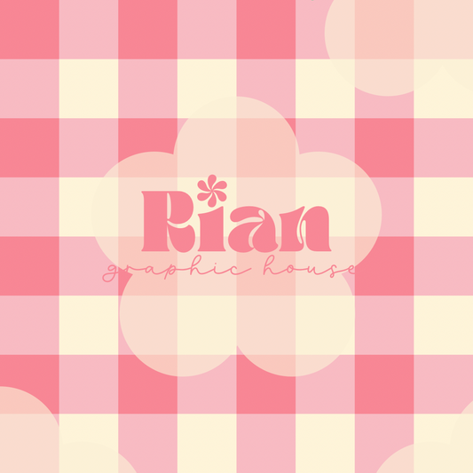 Gingham//Butterfly Kisses Seamless