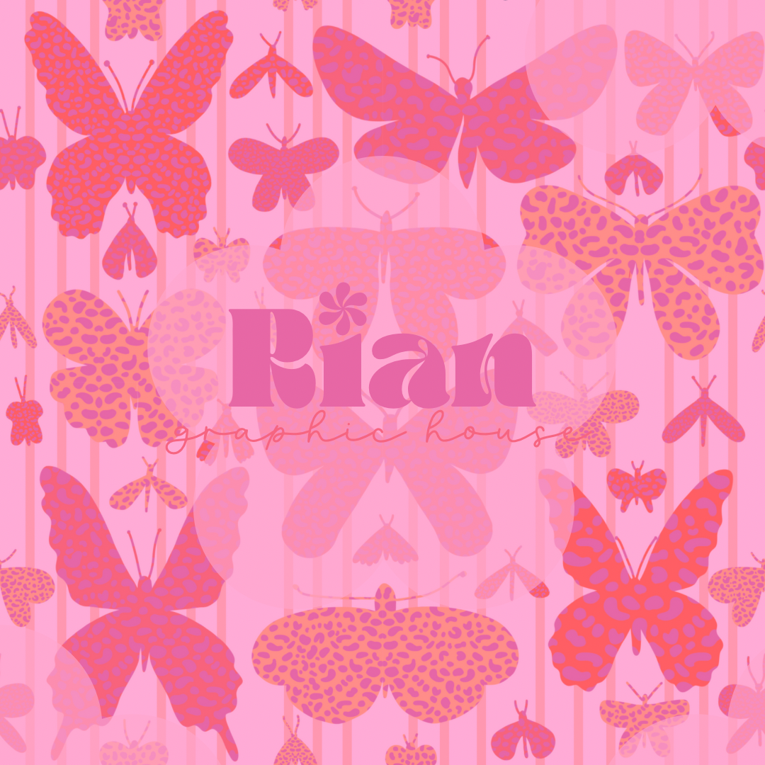 Butterfly Effect//Pink Seamless