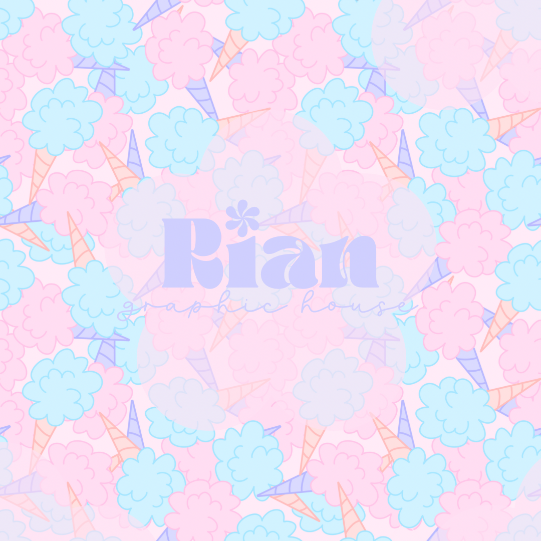 Cotton Candy Dreams Seamless