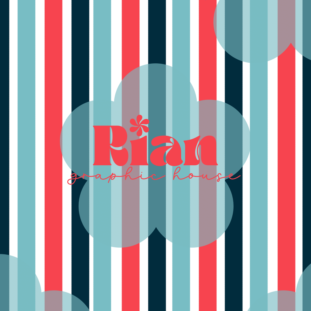 Retro Fourth//Flag Stripes