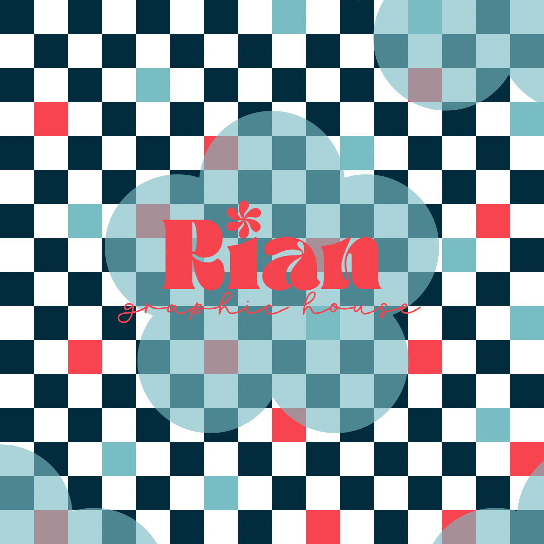 Retro Fourth//Party Checks Seamless