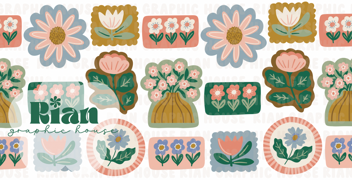 Storybook Botanicals Sipper Wrap