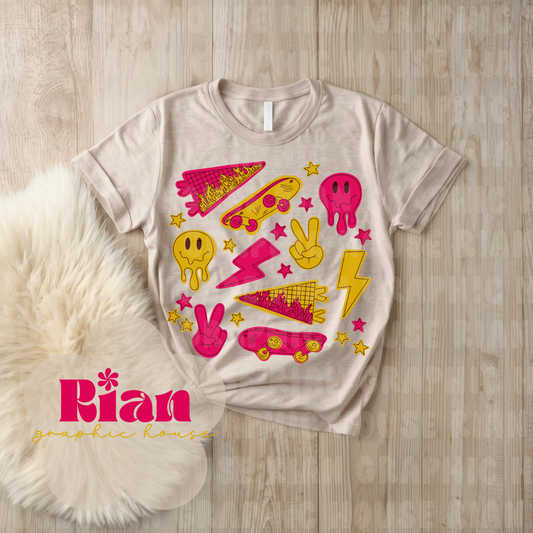 Urban Drip//Pink PNG