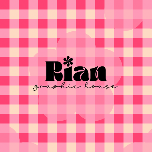 Gingham//Hot Girl Heirloom Seamless