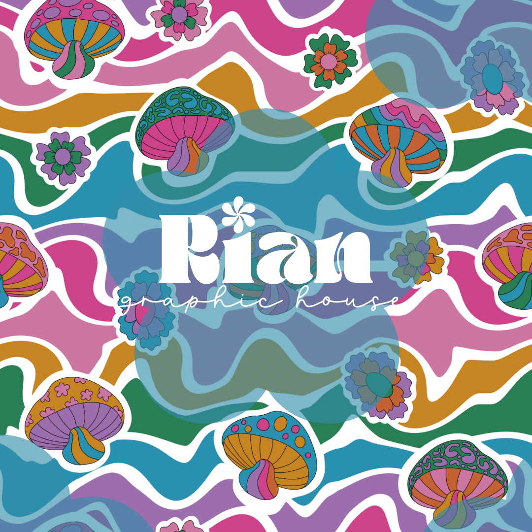 Mushroom Magic//OG Seamless