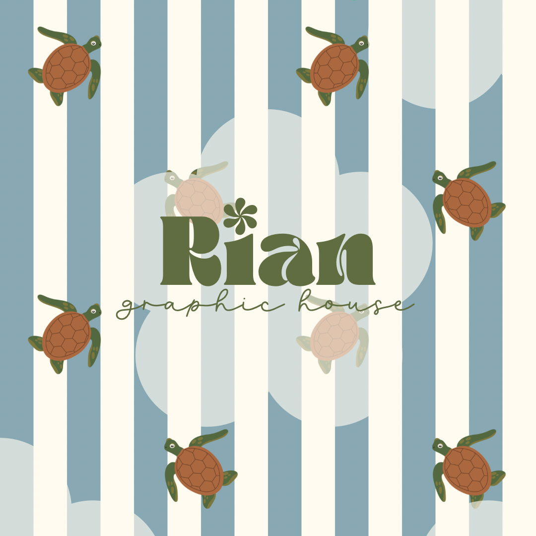 Turtle Stripe Seamless