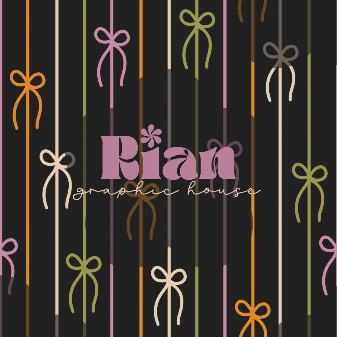 All Tied Up//Halloween Seamless