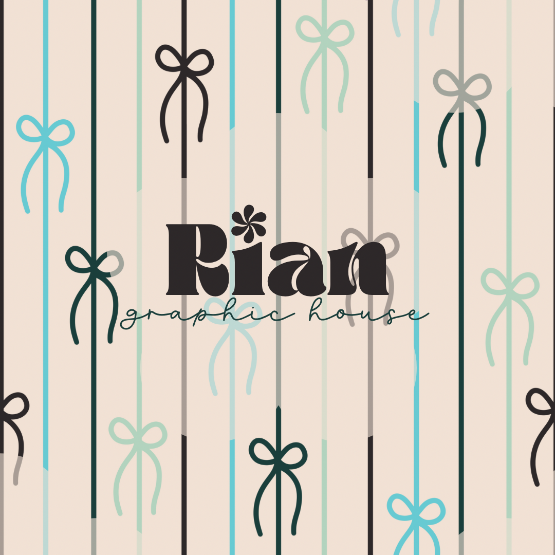 All Tied Up//Ocean Blue Seamless