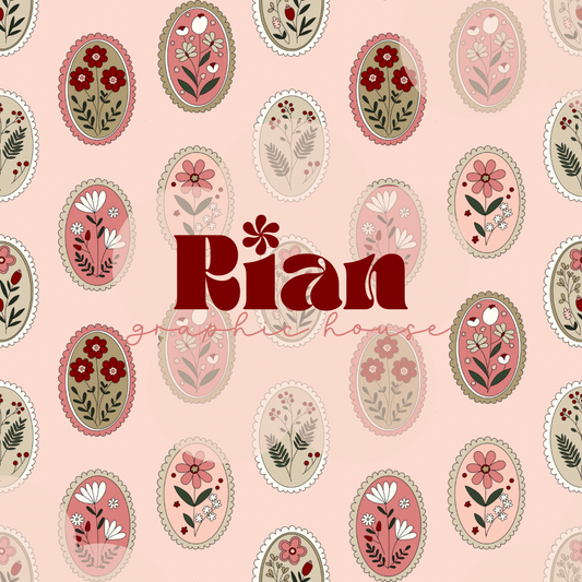 Wallflower//Pink Seamless