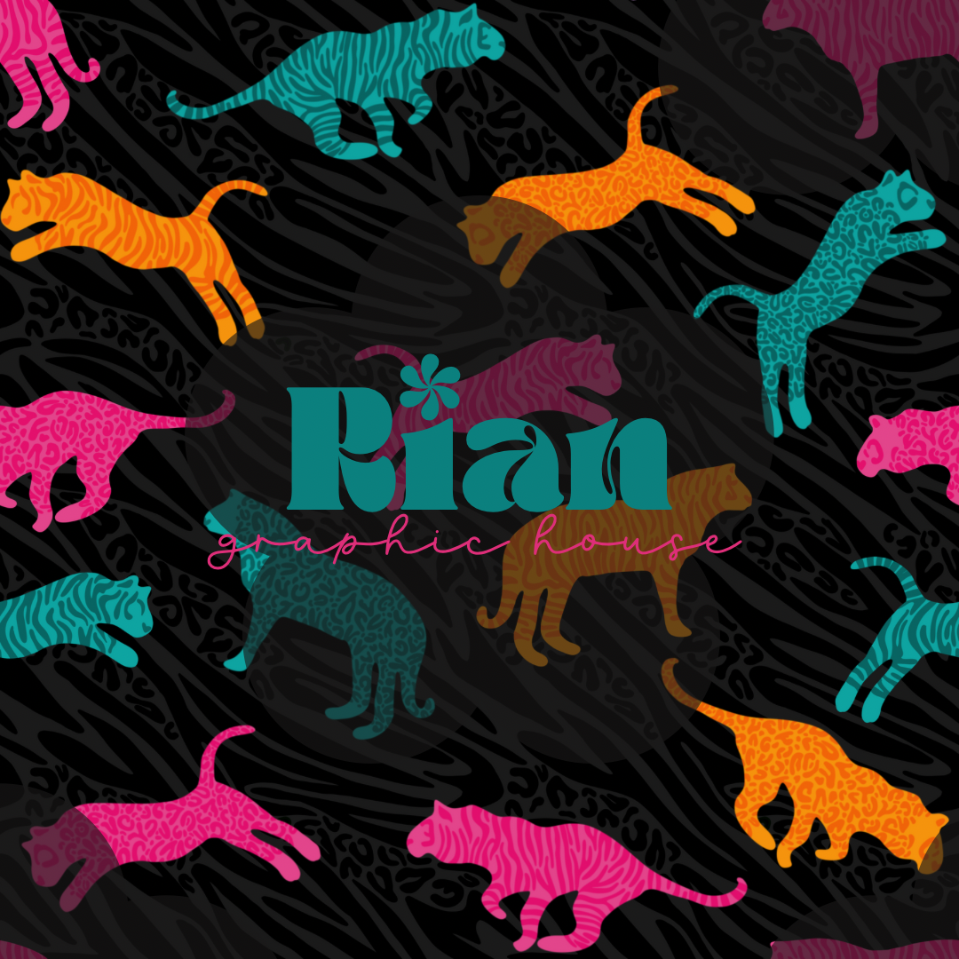 Electric Jungle Seamless