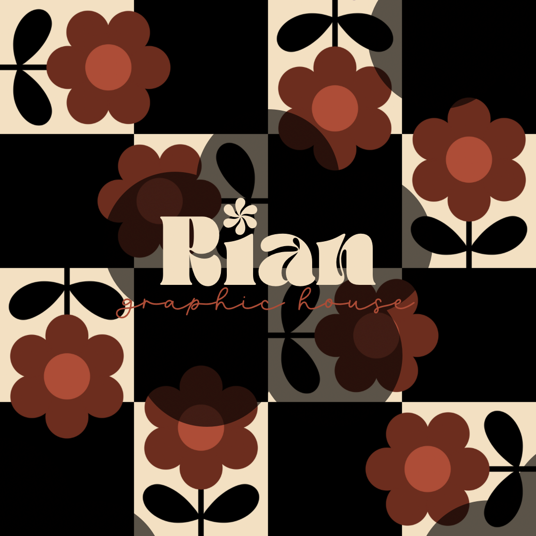 Geobloom//Rust Seamless