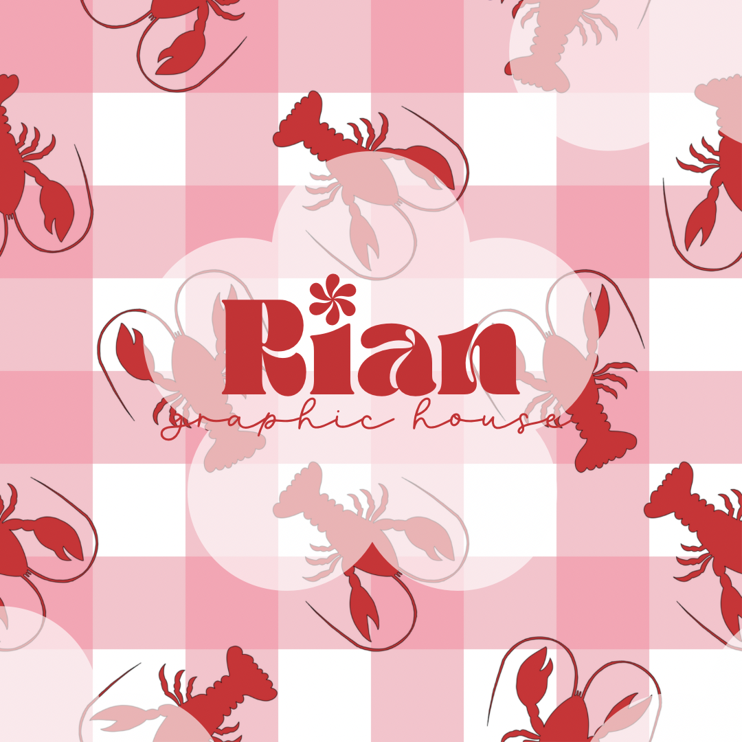 Lobster Buffet//Pink Seamless