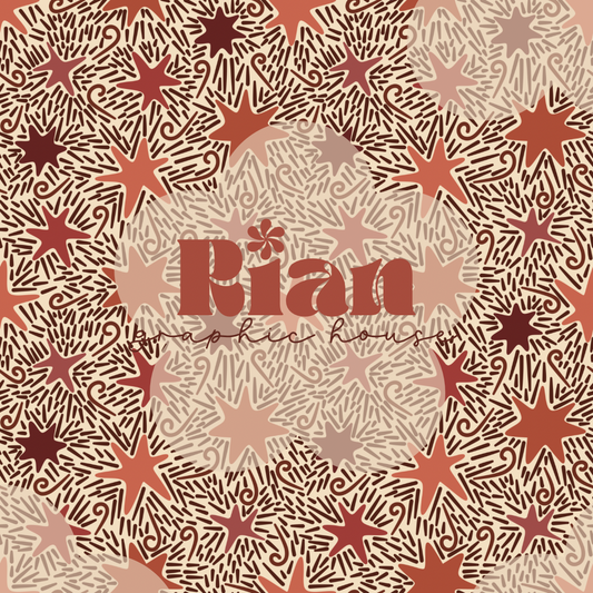 Cosmic Chaos//Cocoa Seamless