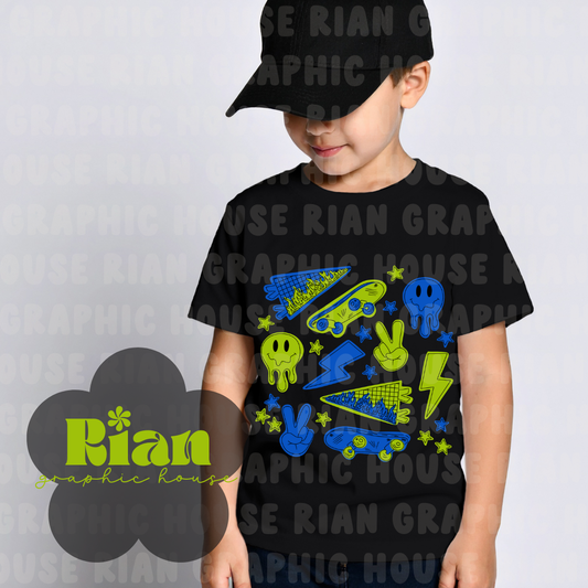 Urban Drip//Electric PNG