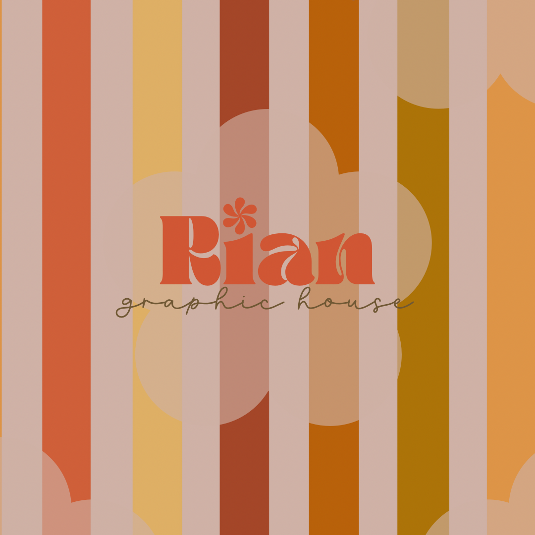 Snail Garden Stripes Seamless