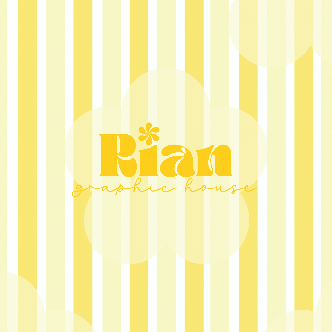 Lemon Stripes Seamless