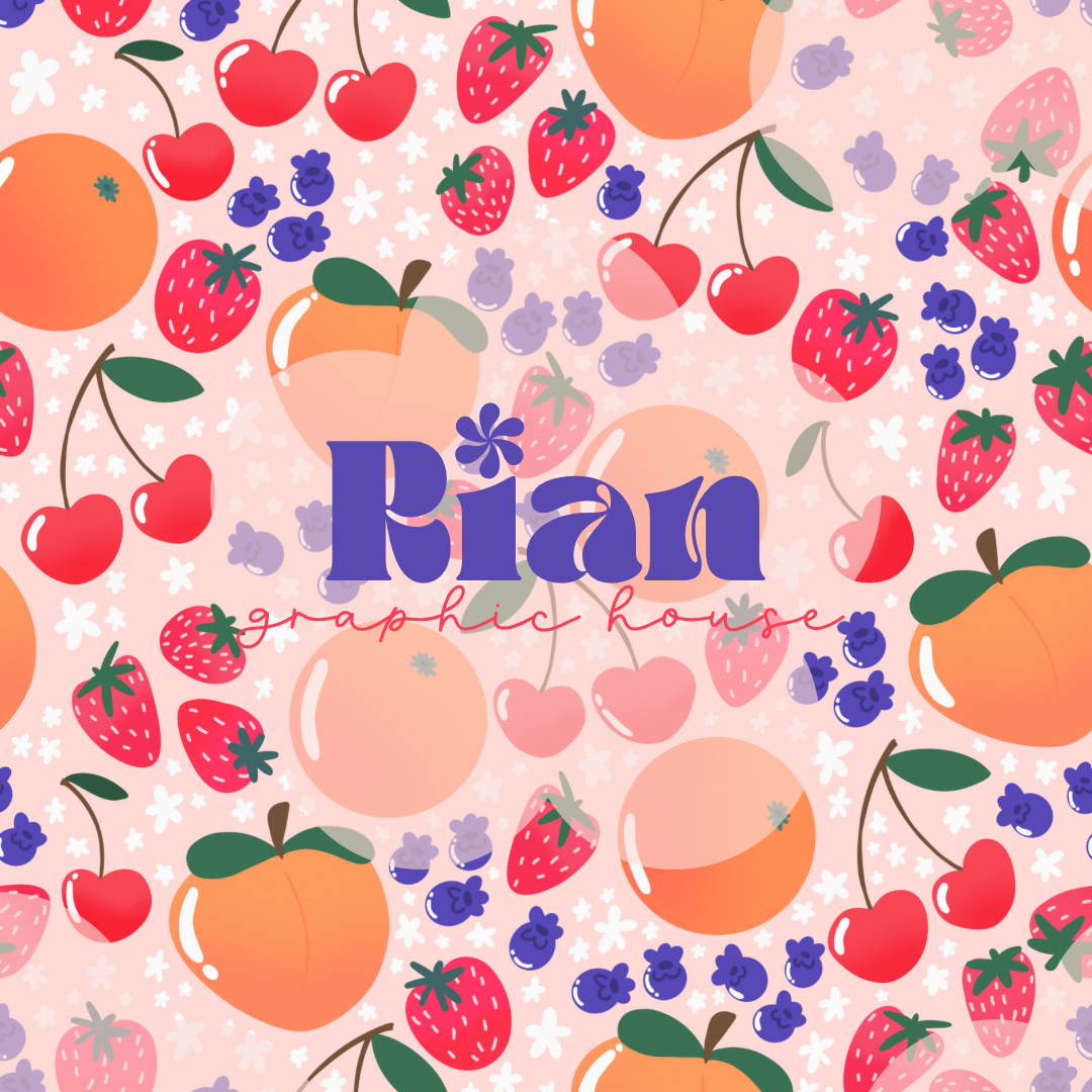 Cherries, Berries + More Seamless