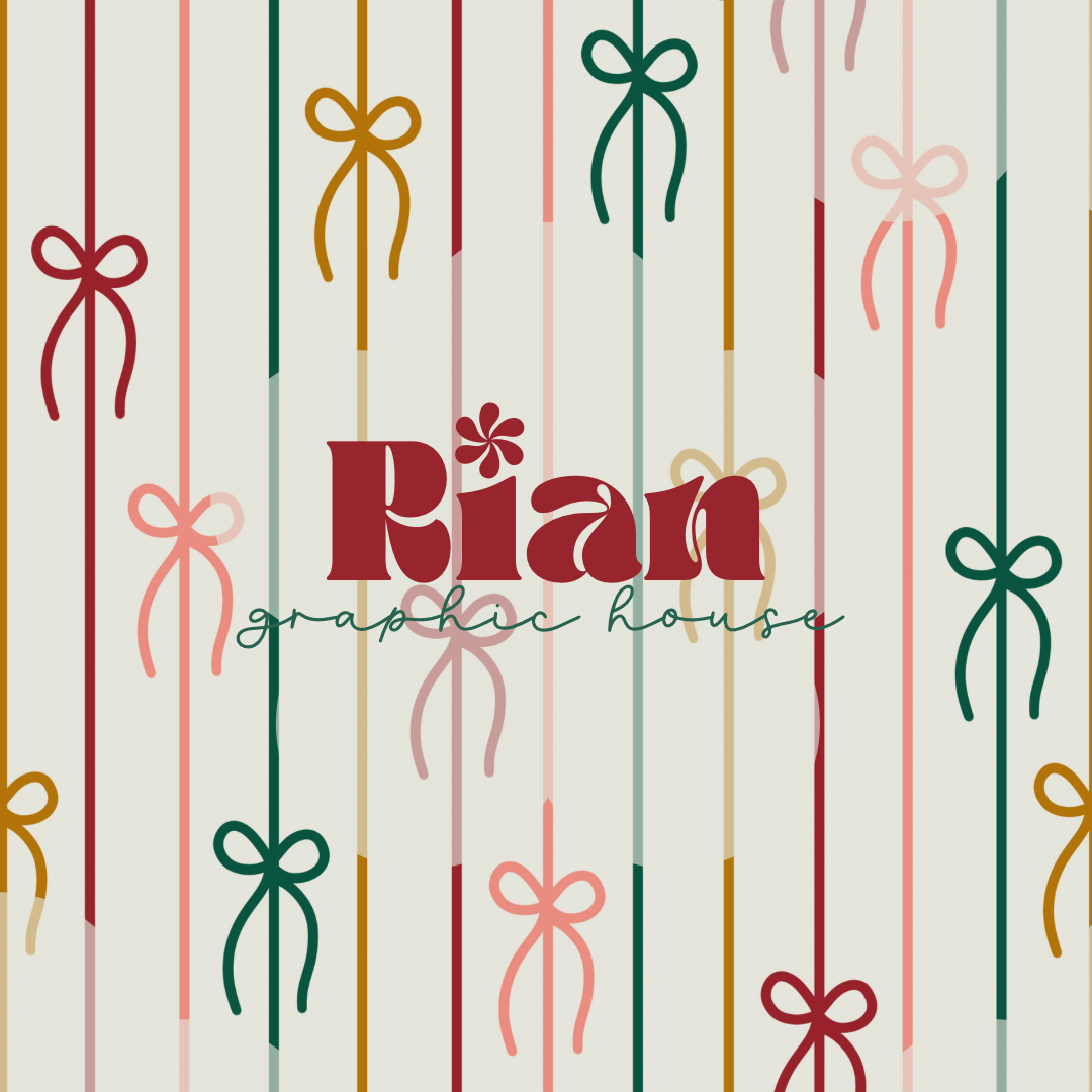 All Tied Up//Christmas Seamless