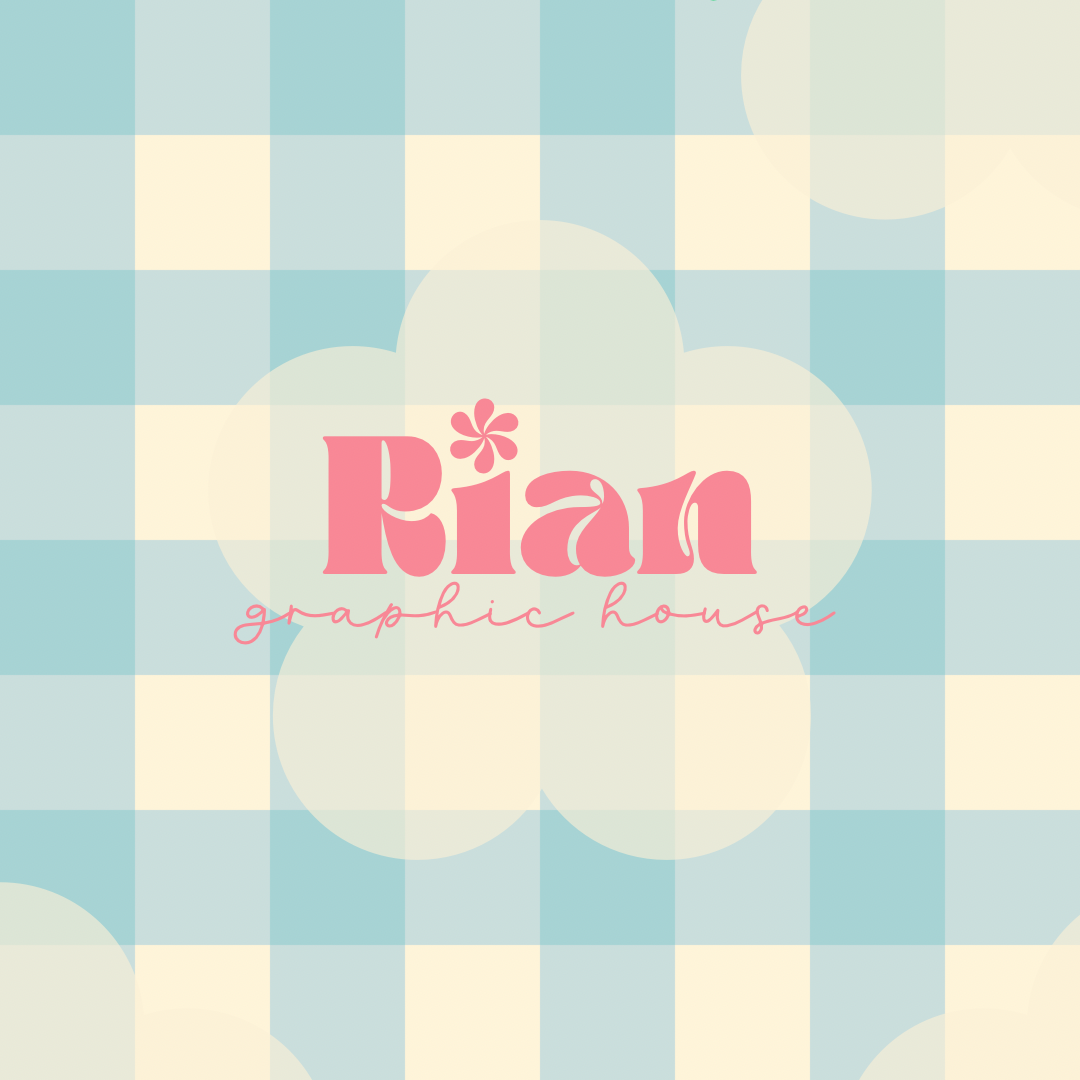 Gingham//Butterfly Kisses Seamless