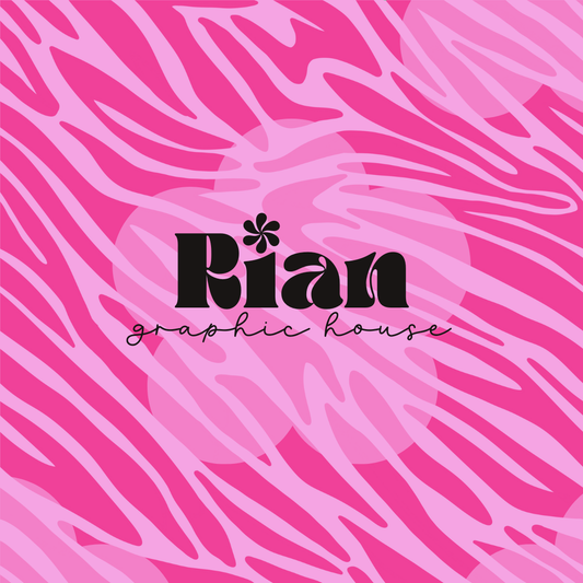 Zebra//Hot Pink on Pink Seamless