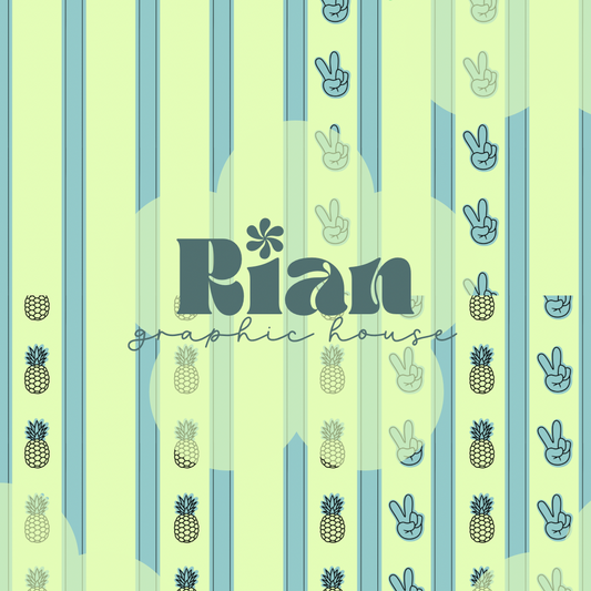 Stripes//Tropical Punch Seamless