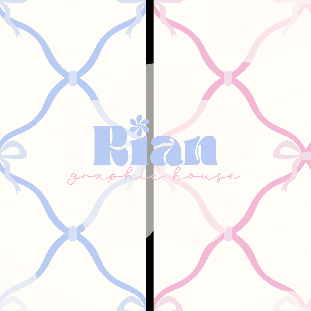 Lattice + Bows Seamless