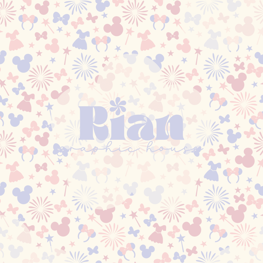 Princess in the Park Seamless