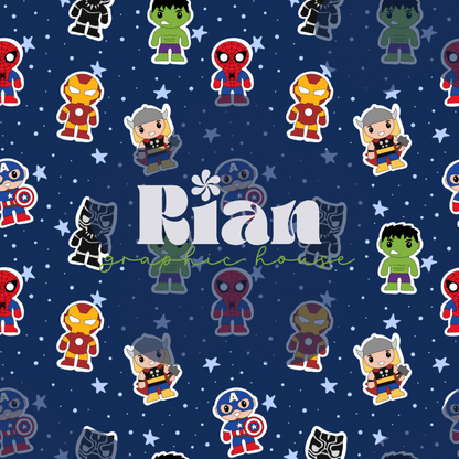 The Assemble Squad Seamless