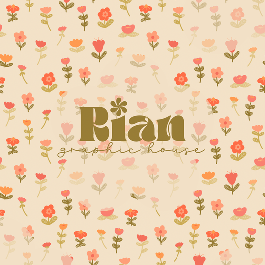 Sun-kissed Petals Seamless