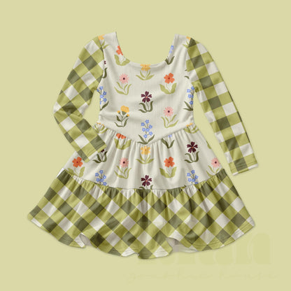 Gingham//She’s My Wildflower Seamless