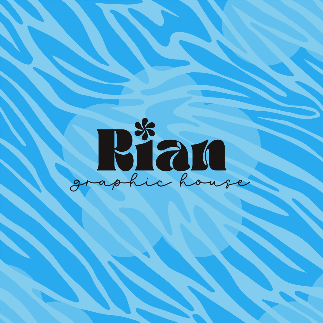 Zebra//Bright Blue Seamless