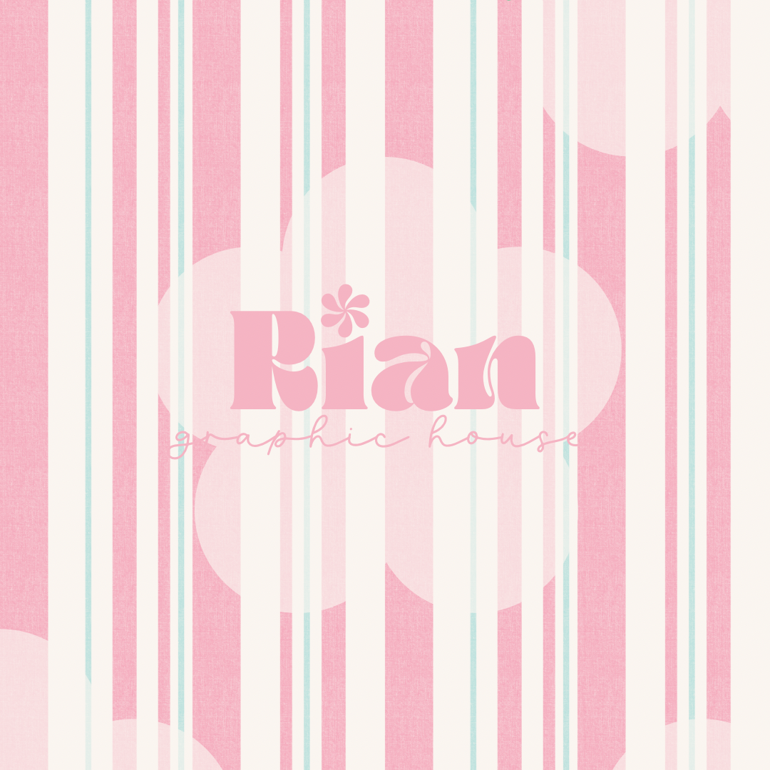 Distressed Stripes//Light Pink + Blue Seamless