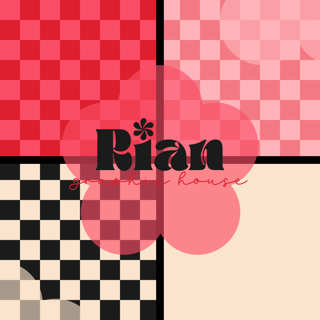 Checks//Queen of Hearts Seamless