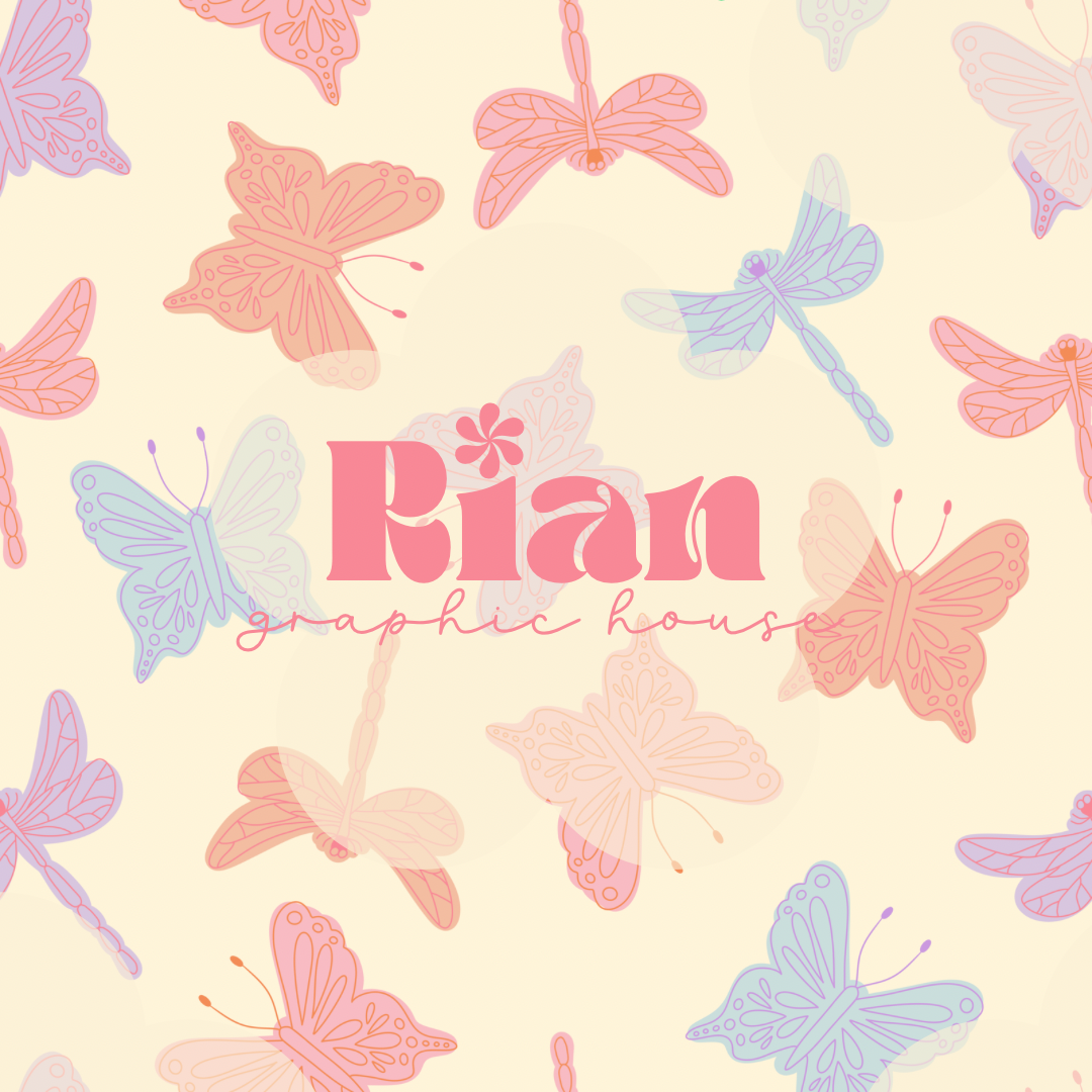 Butterfly Kisses + Dragonfly Wishes Seamless