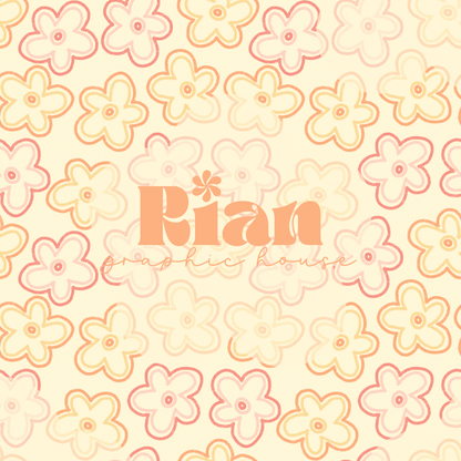 Buttercream Blooms Seamless