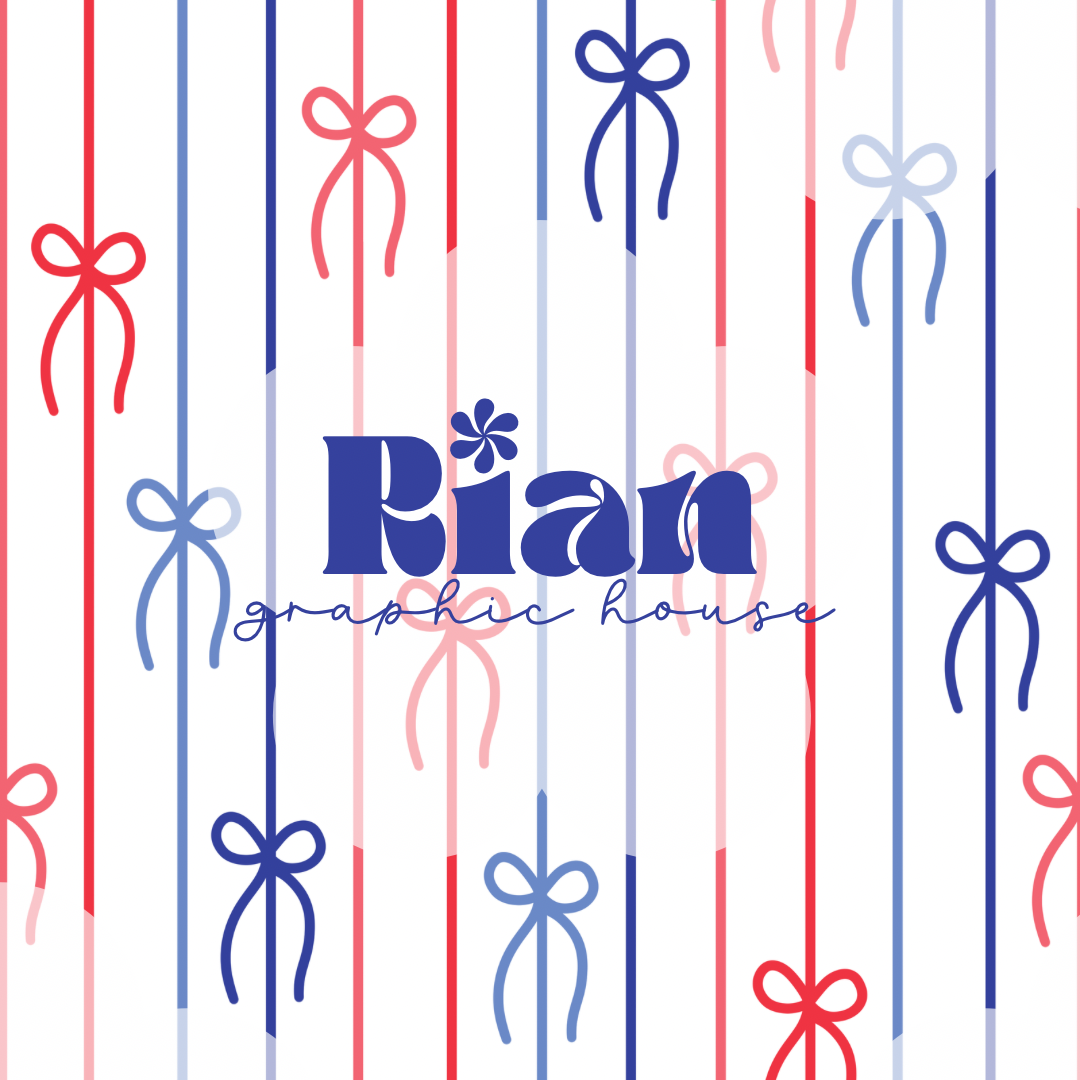 All Tied Up//Fourth of July Seamless