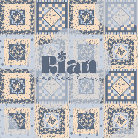 Bluebell Parterre Seamless