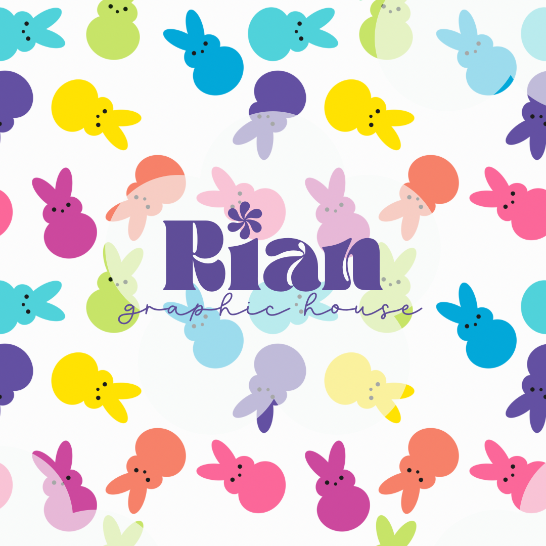 Marshmallow Bunnies Seamless