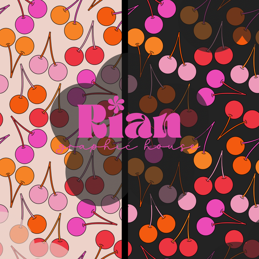 Cherry Glow Seamless
