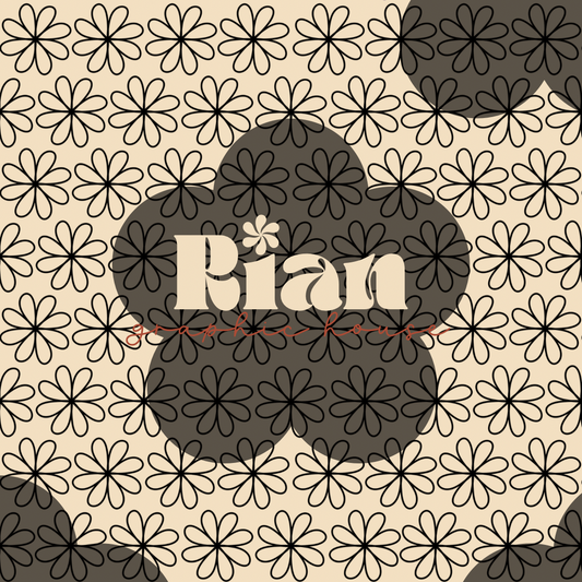 Petalcode//Cream Seamless