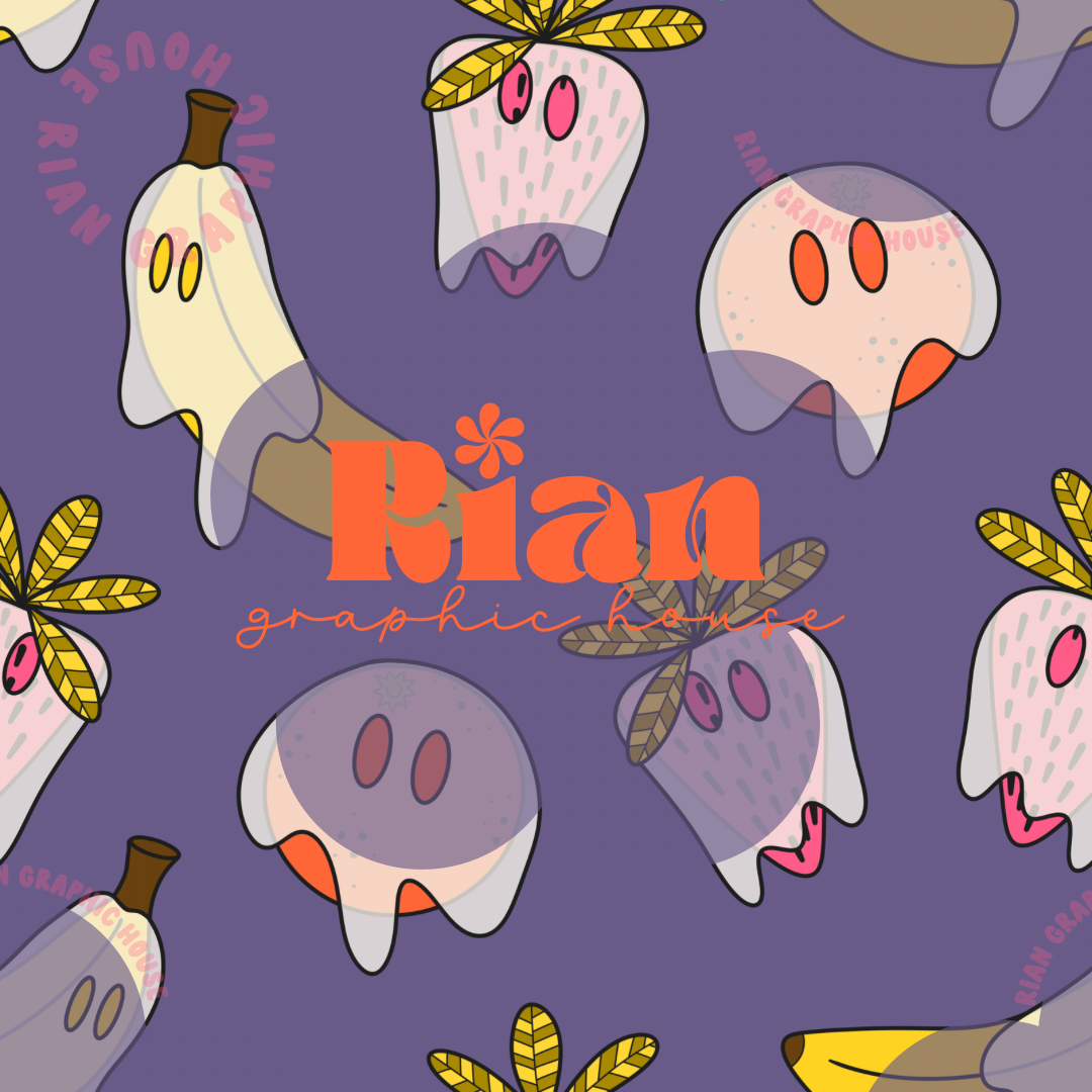 Ghastly Fruit Seamless