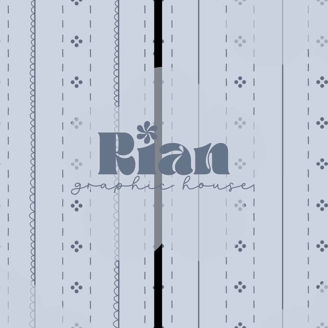 Faux Pointelle//Blue Delft Seamless