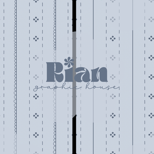 Faux Pointelle//Blue Delft Seamless