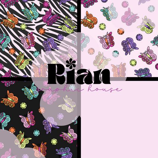 Wild Flutter Seamless