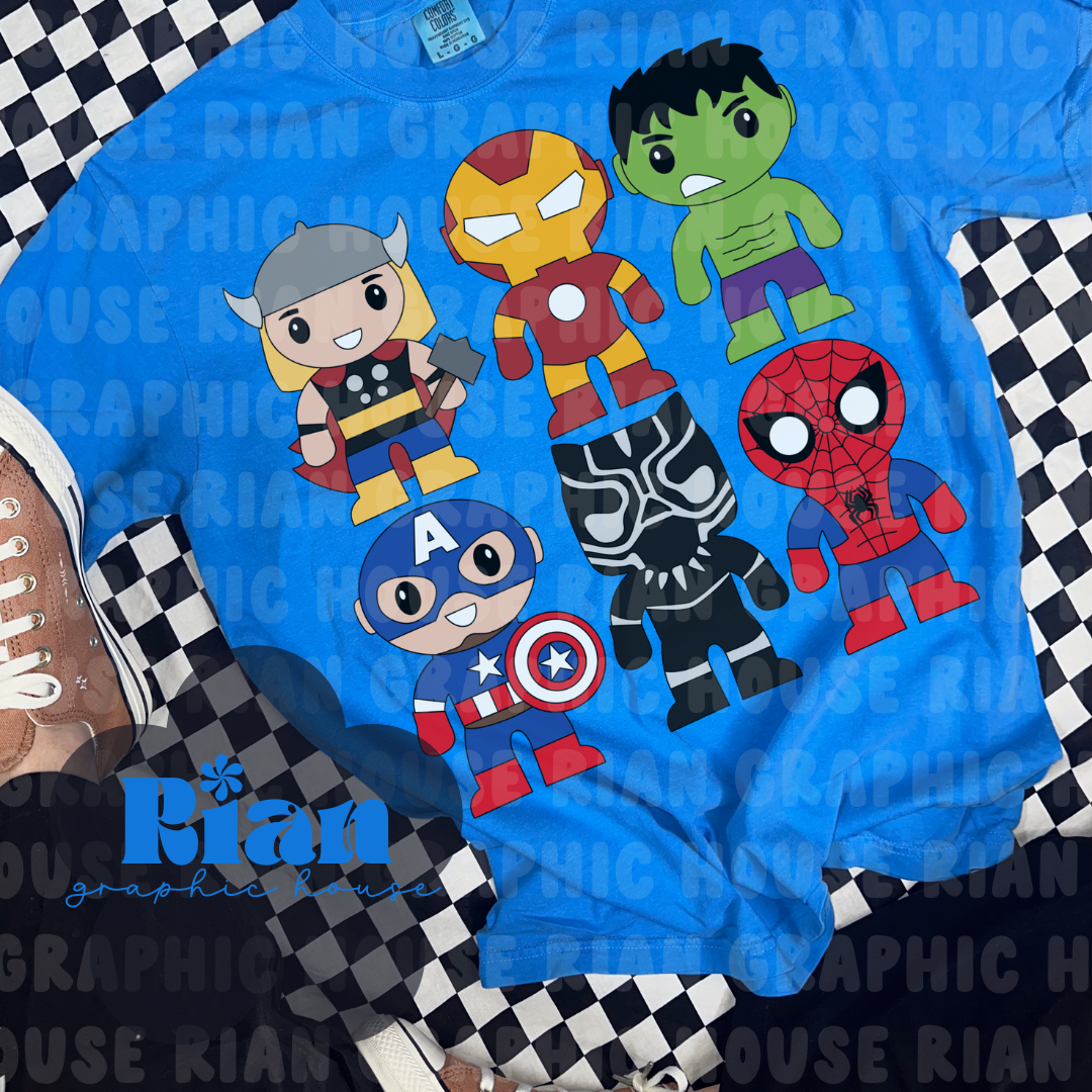 The Assemble Squad PNG