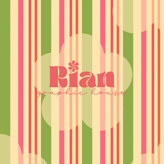 Stripes//Happy Little Daisies Seamless