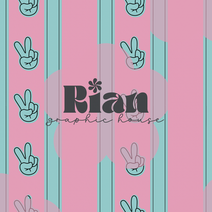 Stripes//Berry Punch Seamless