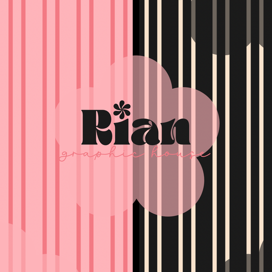 Stripes//Queen of Hearts Seamless